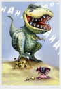 Cartoon: Dino (small) by hopsy tagged dinosaur,dino,caricature,hopsy