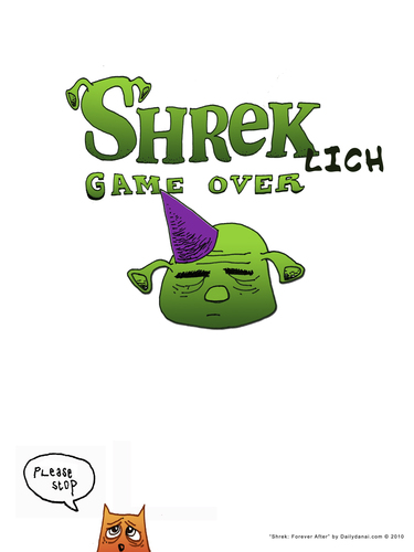 Cartoon: Shrek Forever After (medium) by Dailydanai tagged shrek,forever,after