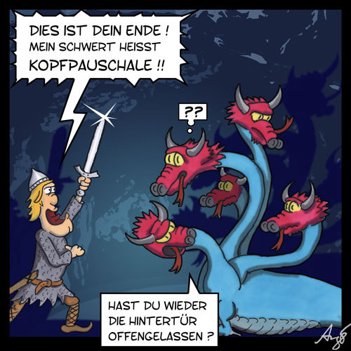 Cartoon: Kopfpauschale durch d. Hintertü (medium) by Anjo tagged kopfpauschale,hintertür,rösler,gesundheit,gesundheitssysthem,krankenkasse,kasse,patient