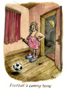 Cartoon: Football s coming home (small) by POLO tagged fussball soccer