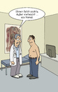 Cartoon: Ohne Hemd (small) by POLO tagged gesundheit,hemd,arzt,patient