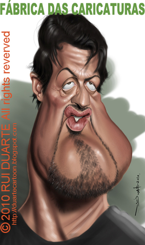 Cartoon: Stallone (medium) by Fabrica das caricaturas tagged fabrica,das,caricaturas