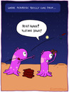 Cartoon: ORIGIN OF ASTEROIDS (small) by Frank Zimmermann tagged origin asteroid earth moon space alien aliens hit down outer