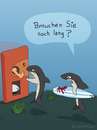 Cartoon: Pfandautomat (small) by Frank Zimmermann tagged anstellen,fcartoons,hai,pfand,shark,pfandautomat,schlange,stehen,surfbrett,payback,surfer,surfing