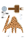 Cartoon: GIRAFFE (small) by ali tagged giraffe,kameelperd,giraffa,giraf,zoo,animal,africa,wild,tier,afrika,steppe,savanne,tierpark