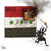 Cartoon: Iraq on Fire (small) by Khalid Alhashimi tagged iraq