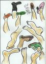 Cartoon: LEGS AND FEET (small) by AHMEDSAMIRFARID tagged ahmed,samir,farid,egyptair,leg,foot,funny,cartoon,caricature