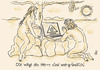 Cartoon: Adam und Eva (small) by VINA tagged adam,eva,apple,marion,vina