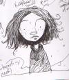 Cartoon: maddy (small) by orchard tagged ink,portrait
