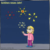 Cartoon: eine Wunderkerze (small) by Hannes tagged sylvester,neujahr,wunderkerze,raketen,feuerwerk