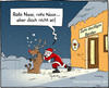 Cartoon: Kneipentier (small) by Hannes tagged weihnachten,xmas,rentier,rotenase,weihnachtsmann,kneipe,rudolph,alkohol