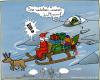 Cartoon: Luftraumverletzung (small) by Hannes tagged weihnachtsmann schlitten rentier weihnachten jet f16 kampfflugzeug abfangjäger luftraum