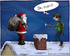 Cartoon: showdown (small) by Hannes tagged weihnachten xmas weihnachtsmann dieb einbrecher schnee winter santaclaus burglar