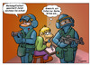 Cartoon: Nur sicher ist sicher (small) by Troganer tagged terrorismus anschlag sicherheit cartoon cartoonist kreativität