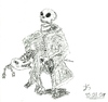 Cartoon: Skeleton (small) by uharc123 tagged skeleton,bone
