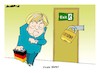 Cartoon: Angela Merkel (small) by Amorim tagged angela,merkel,elections,lockdown