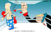 Cartoon: Boxing (small) by Amorim tagged biden,trump,kevin,mccarthy