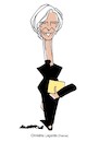 Cartoon: Christine Lagarde (small) by Amorim tagged christine,lagarde,france
