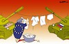 Cartoon: De-escalation (small) by Amorim tagged usa,europe,russia