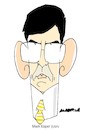 Cartoon: Mark Esper (small) by Amorim tagged mark,esper,usa