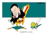 Cartoon: Resigned (small) by Amorim tagged resigned,giuseppe,conte,italia