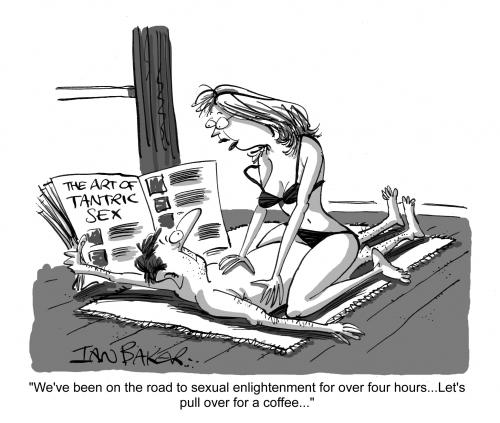 Cartoon: Desire magazine (medium) by Ian Baker tagged internet,tantric