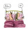 Cartoon: Book Cover Artwork (small) by Ian Baker tagged book cover thirty age sex couple text phone bed