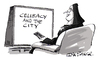 Cartoon: Celibacy In The City (small) by Ian Baker tagged sex,in,the,city,celibacy,religion,nun,nuns,tv,show,watch,ian,baker,cartoon,catholic,remote,control,habit