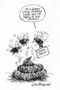 Cartoon: Flies! (small) by Ian Baker tagged flies,real,estate,agent,housing