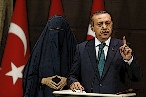 Cartoon: EU-Beitrittsgespräche in Fahrt (medium) by Bilito tagged merkel,erdogan,türkei,flüchtlinge,macht,eu,beitritt,leitkultur,demokratie,werte,schwäche,abhängigkeit