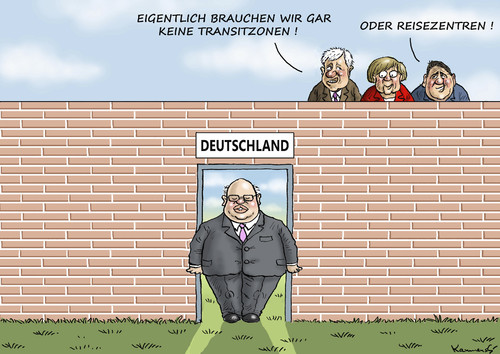 Cartoon: ALTMEIER ZONE (medium) by marian kamensky tagged eu,flüchtlinge,asyl,politik,willkommenskultur,terrorismus,heidenau,horst,seehofer,bayern,eu,flüchtlinge,asyl,politik,willkommenskultur,terrorismus,heidenau,horst,seehofer,bayern