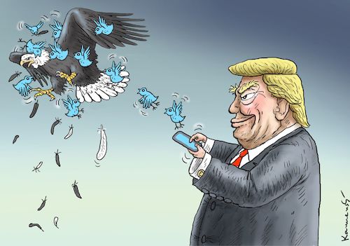 Cartoon: Amerikanischer Adler (medium) by marian kamensky tagged obama,trump,präsidentenwahlen,usa,baba,vanga,republikaner,inauguration,demokraten,fbi,james,comey,wikileaks,faschismus,obama,trump,präsidentenwahlen,usa,baba,vanga,republikaner,inauguration,demokraten,fbi,james,comey,wikileaks,faschismus