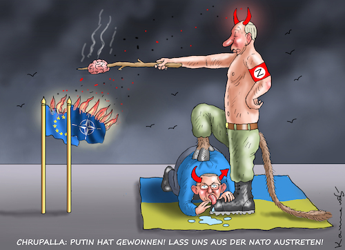 ANTI-NATO SATANIST CHRUPALLA