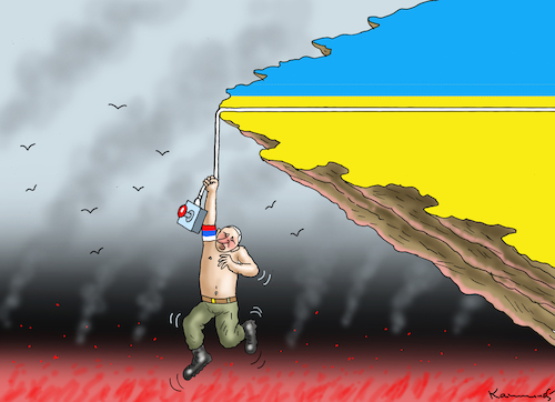 Cartoon: ATOMPUTIN (medium) by marian kamensky tagged putins,bescherung,ukraine,provokation,swift,nato,osterweiterung,putins,bescherung,ukraine,provokation,swift,nato,osterweiterung
