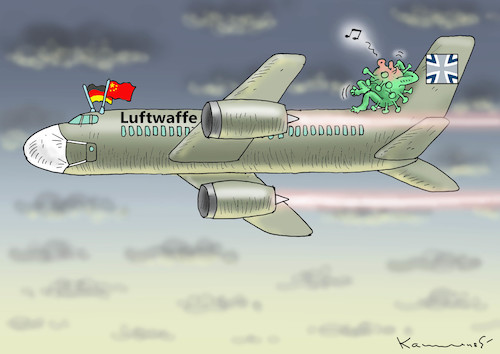 Cartoon: AUSFLUG AUS CHINA (medium) by marian kamensky tagged brexit,theresa,may,england,eu,schottland,weicher,wahlen,boris,johnson,nigel,farage,ostern,seidenstrasse,xi,jinping,referendum,trump,monsanto,bayer,glyphosa,strafzölle,coronavirus,brexit,theresa,may,england,eu,schottland,weicher,wahlen,boris,johnson,nigel,farage,ostern,seidenstrasse,xi,jinping,referendum,trump,monsanto,bayer,glyphosa,strafzölle,coronavirus