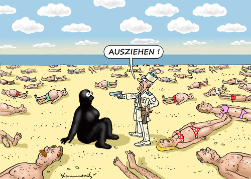 Cartoon: AUSZIEHEN IN FRANKREICH (medium) by marian kamensky tagged ausziehen,in,frankreich,ausziehen,in,frankreich