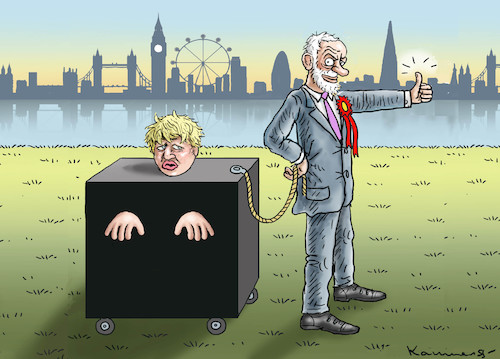 Cartoon: BAD DOG BOX of Corbyn (medium) by marian kamensky tagged brexit,theresa,may,england,eu,schottland,weicher,wahlen,boris,johnson,nigel,farage,ostern,seidenstrasse,xi,jinping,referendum,trump,monsanto,bayer,glyphosa,strafzölle,brexit,theresa,may,england,eu,schottland,weicher,wahlen,boris,johnson,nigel,farage,ostern,seidenstrasse,xi,jinping,referendum,trump,monsanto,bayer,glyphosa,strafzölle