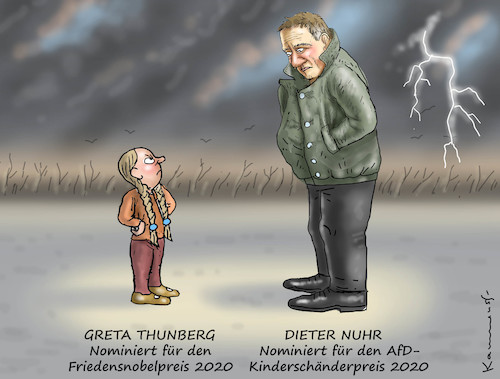 Cartoon: BEPREISUNG 2020 (medium) by marian kamensky tagged klimaschutzgipfel,new,york,merkel,akk,greta,thunberg,cdu,spd,groko,dieter,nuhr,klimaschutzgipfel,new,york,merkel,akk,greta,thunberg,cdu,spd,groko,dieter,nuhr