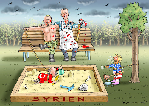 BLUTSKINDERGARTEN SYRIEN