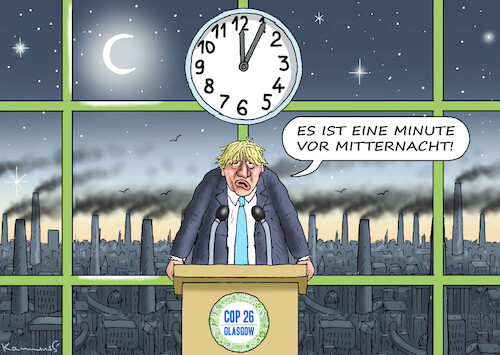 Cartoon: BORIS REDET KLARTEXT (medium) by marian kamensky tagged weltklimabericht,umwelt,überflutungen,cop,2021,glasgow,weltklimabericht,umwelt,überflutungen,cop,2021,glasgow