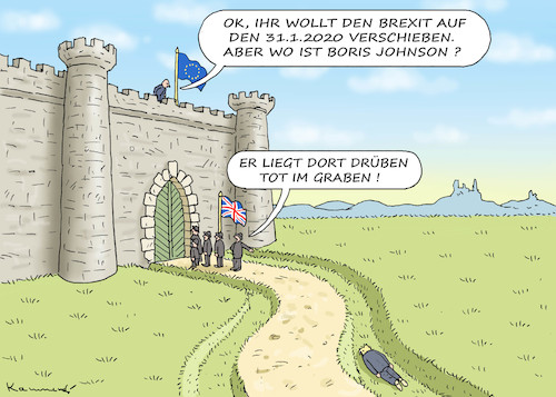 Cartoon: BREXIT-VERSCHIEBUNG (medium) by marian kamensky tagged brexit,theresa,may,england,eu,schottland,weicher,wahlen,boris,johnson,nigel,farage,ostern,seidenstrasse,xi,jinping,referendum,trump,monsanto,bayer,glyphosa,strafzölle,brexit,theresa,may,england,eu,schottland,weicher,wahlen,boris,johnson,nigel,farage,ostern,seidenstrasse,xi,jinping,referendum,trump,monsanto,bayer,glyphosa,strafzölle