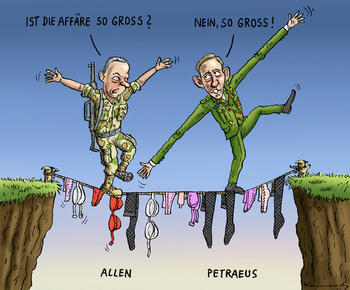 CIA  Affäre Petraeus Allen