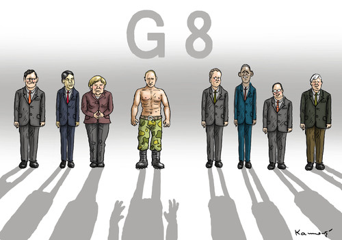 Cartoon: Das ist der G8 Gipfel (medium) by marian kamensky tagged krim,sevastopol,putin,timoschenko,bürgerkrieg,gewalt,demokratie,janukowitsch,ukraine,klitsccko,vitali,vitali,klitsccko,ukraine,janukowitsch,demokratie,gewalt,bürgerkrieg,timoschenko,putin,sevastopol,krim