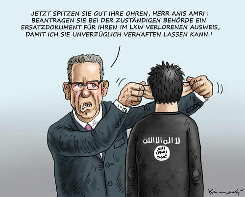 DE MAIZIERE ORDNUNG MUSS SEIN !