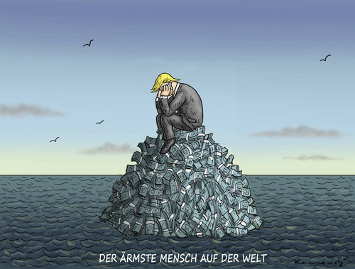 Cartoon: Der ärmste Mensch auf der Welt (medium) by marian kamensky tagged der,ärmste,mensch,auf,welt,der,ärmste,mensch,auf,welt