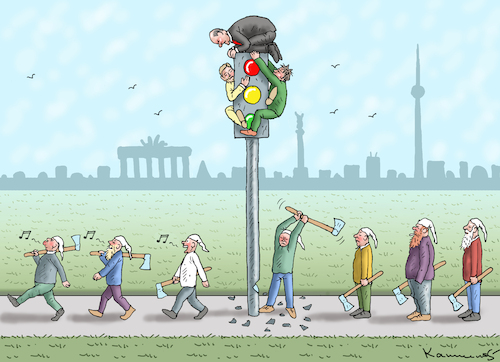 Cartoon: DER DEUTSCHE MICHEL UND DIE AMPE (medium) by marian kamensky tagged der,deutsche,michel,und,die,ampel,der,deutsche,michel,und,die,ampel