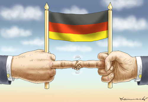 Cartoon: DEUTSCHDEUTSCHLAND FEIERT (medium) by marian kamensky tagged merkel,seehofer,unionskrise,csu,cdu,flüchtlinge,kontrollzentren,für,salvini,defizit,plastiktütenverbot,deutsche,einheit,merkel,seehofer,unionskrise,csu,cdu,flüchtlinge,kontrollzentren,für,salvini,defizit,plastiktütenverbot,deutsche,einheit