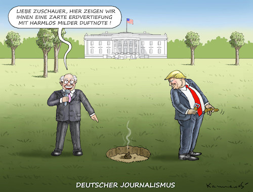 Cartoon: DEUTSCHER JOURNALISMUS (medium) by marian kamensky tagged obama,trump,präsidentenwahlen,usa,baba,vanga,republikaner,inauguration,demokraten,us,steuer,reform,weihnachten,fire,and,fury,steve,bannon,shithole,drecksloch,wikileaks,faschismus,obama,trump,präsidentenwahlen,usa,baba,vanga,republikaner,inauguration,demokraten,us,steuer,reform,weihnachten,fire,and,fury,steve,bannon,shithole,drecksloch,wikileaks,faschismus