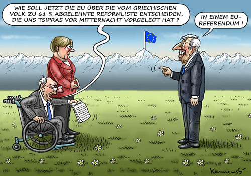 Cartoon: DIE LETZTE REFORMLISTE (medium) by marian kamensky tagged alexis,tsipras,griechenland,rettungsschirm,eu,referendum,griechowestern,alexis,tsipras,griechenland,rettungsschirm,eu,referendum,griechowestern