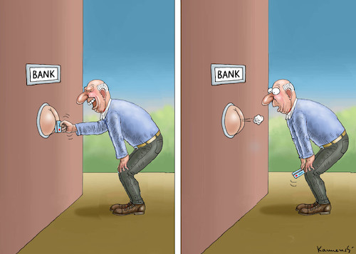 Cartoon: DIGITAL MONEY (medium) by marian kamensky tagged digital,money,digital,money